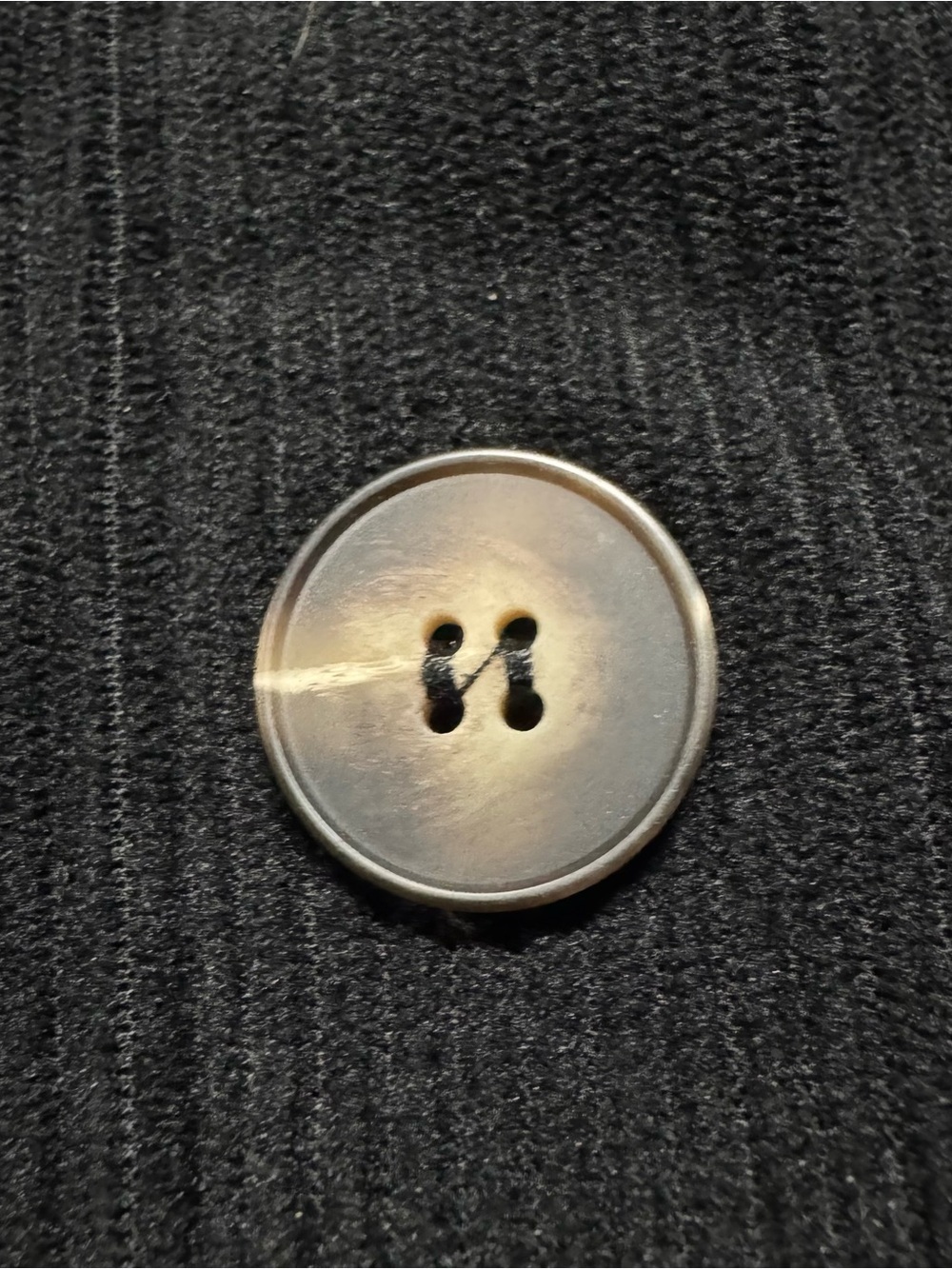 Black Ribbed Button Front Shacket Jacket Women’s Small - Picture 4 of 10